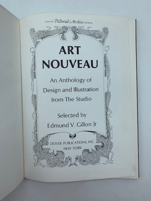 Art nouveau. An Anthology of Design and Illustration from The Studio